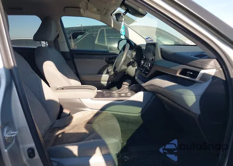 2022 Toyota Highlander L from USA, damaged, VIN 5TDCZRAH6NS120191